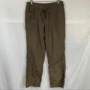 North Face Olive Horizon Tempest Nylon Pants